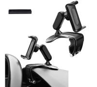 Genérico Plixorahub Phone Holder,Universal 360° Dashboard Phone Holders,Adjustable Stable Cell Phone Automobile Cradle For Car Dashboards,Rearview Mirror or Sun Visor
