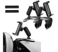 Genérico Plixorahub Phone Holder,Universal 360° Dashboard Phone Holders,Adjustable Stable Cell Phone Automobile Cradle For Car Dashboards,Rearview Mirror or Sun Visor