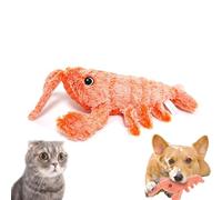 Genérico Plothuge Dog Toys, Floppy Lobster Interactive Dog Toy, Moving Pet Toy to Keep Them Busy for Boredom for Small Medium Large Dogs and Cats (Orange)