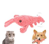 Genérico Plothuge Dog Toys, Floppy Lobster Interactive Dog Toy, Moving Pet Toy to Keep Them Busy for Boredom for Small Medium Large Dogs and Cats (Pink)