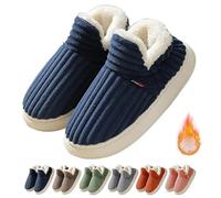 Genérico Pluffi The Cozy & Stylish Slipper, Pluffi Cozy Stylish Slipper, Pluffi Slipper Booties, Pluffi Slippers, Winter Warm Thick-Soled Plush Fuzzy House Cloud Slide (46-47,Blue)