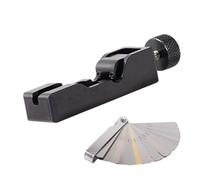 Genérico Plug Gapping Tool - 12.2x3.2x2.5cm Gap Gauge | 229g Engine Maintenance Gear, Ignition Plug Gapper, for Automotive Motorcycle Marine Sedan SUV Lawn Mower Home Garage Workshop