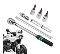 Generico Plug Tool Set - Chrome Vanadium Steel 3/8-Inch Drive | Magnetic Swivel Plug Wrench Kit with Extension And Sockets | Installing Spar Plugs for Cars, Motorcycles, Trucks And Engines
