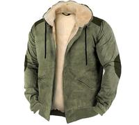 Genérico Plumas Hombre Ligero, Chaqueta De Invierno Hombre,Sudadera con Capucha Y Bolsillo De Manga Larga para Hombre De Talla Grande De Polar para OtoñO E Invierno Ropa Acolchada