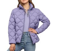 Genérico Plumifero Mujer Largo,Abrigo Corto Acolchado De Invierno Con Capucha Chaqueta TéRmica Aislante Para Clima FríO Corte Moderno