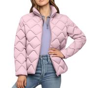 Genérico Plumifero Mujer Largo,Abrigo Corto Acolchado De Invierno Con Capucha Chaqueta TéRmica Aislante Para Clima FríO Corte Moderno