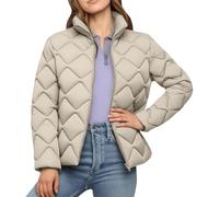 Genérico Plumifero Mujer Largo,Abrigo Corto Acolchado De Invierno Con Capucha Chaqueta TéRmica Aislante Para Clima FríO Corte Moderno