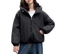 Genérico Plumifero Ultraligero Mujer Con Capucha,Abrigo De Invierno Con Capucha Para Mujer Largo Resistente CáLido TéRmico Y Aislante Con Bolsillos Para Clima FríO