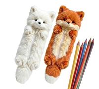 Genérico Plush Animal Pencil Case Girls Marker Storage Pouch