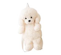 Genérico Plush Backpack | Dog Shaped Realistic Cute Purse - Plush Dog Backpack,for Women Girls Children Students School Travel Outdoor