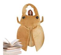 Genérico Plush Backpack Stuffed Cartoon | Cute Stuffed Animals Backpack Small Soft Bag Realistic Animal Toy For Kids Birthdays Anniversaries Daily Play Travel Nursery Decoration Gift Idea