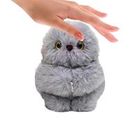 Genérico Plush Bag Pendants - Owl Robot | Cute Small Electric Stuffed Owl Robot Purse Pendant Keychain Toy For Women Men Kids Teens, Home Shelf Desk Decor Gift Idea Fun