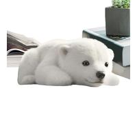 Genérico Plush Bear - Soft Stuffed Polar Bear Toy, Cute Plush Animal Doll Companion For Kids Adults, Beaar Pillow For Sleeping Cuddling Room Decor, Gift Plussh Toy Foor Birthday Holiday Christmas