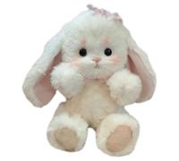 Genérico Plush Bunny - 11.81 Inches, Homemade Jointed Doll Fabric Plush Crafts For Kids | Sewing Arts Crafts Kit With Manual And Felt For Boys Girls Kids Bunny Gift Making