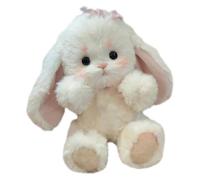 Genérico Plush Bunny - 11.81 Inches, Homemade Jointed Doll Fabric Plush Crafts For Kids | Sewing Arts Crafts Kit With Manual And Felt For Boys Girls Kids Bunny Gift Making