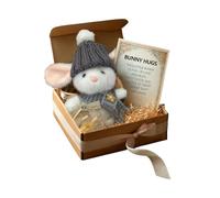 Genérico Plush Bunny Doll - Portable Hugging Companion, Cute Soft Toy | Kids Gift for Girls Birthday Christmas Easter Valentines, Indoor Desk Sofa, Plush Stuffed Animal for Comfort Cuddling an