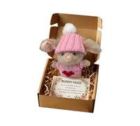 Genérico Plush Bunny Doll - Portable Hugging Companion, Cute Soft Toy | Kids Gift for Girls Birthday Christmas Easter Valentines, Indoor Desk Sofa, Plush Stuffed Animal for Comfort Cuddling an