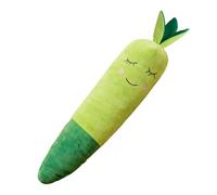 Genérico Plush Carrot Toy, Dog Squeaky Bite, Oversized 75cm Chew Item with Noise Function, Tough Fabric Training Tool, Fun Interactive Play Style, Pet Toy for Training and Boredom Comfort