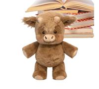 Genérico Plush Cow - Short Plush 45cm | Stuffed Animal Cow Toy, Soft Throw Pillow, Cute Plushs Cushion | For Boys Girls Nursery Bedroom Bedside Sofa Living Room Office Car Decor