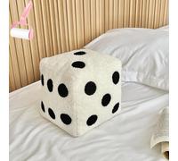 Genérico Plush Dice Pillows for Bed, Fun Throwable Cube Dices Pillows, Creative Soft Cute 6 Sided Simulation Dice Pillow for Gaming Room Decor,Couch,Bedroom,Car Seat