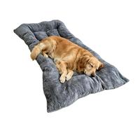 Genérico Plush Dog Bed - Thick Rectangular Pet Sofa | Soft Crate Cushion