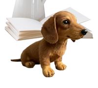 Genérico Plush Dog - Soft Cuddly Companion for with Skin Friendly Plush | Lightweight 150G Stuffed Puppy with Cute Design and Huggable Shape, Perfect for Valentines Birthday Christmas