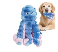 Genérico Plush Dog Squeaker Toys, Octopus Puppy Chew Toy, Bite-Resistant Chewing Toy for Dogs, Small Breed Indoor Outdoor Home Park Walking Beach Lawn Garden Backyard Activity