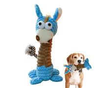 Genérico Plush Dog Toy, Cute Giraffe Squeaky Chew Toy for Pets, Soft Stuffed Animal for Puppies and Cats, Indoor Interactive Teething Toys for Boredom, 8.66x4.72x2.36 Inches