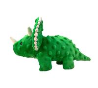 Genérico Plush Dog Toy - Cute Prehistoric Creature, Vibrant Green Animal Character with Sturdy Reinforced Seams, Engaging Squeak Stimulating Entertainment, Ideal for Workplace Breeds Home Training