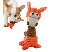 Genérico Plush Dog Toy, Giraffe Plush Squeaky Toy, Puppy Teething Toy, Dog Chew Toys, Interactive Pet Toys, Dog Stuffed Animal Toy, Indoor Cat Toys, Pet Chew Toy For Boredom, Plush Animal Dog Toy
