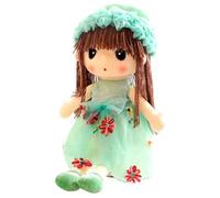 Genérico Plush Doll | Soft Doll | Linda Little Girl Figura Sleeping Companion for Youth Bedroom Sofa D Christmas Home