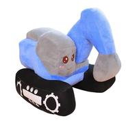 Genérico Plush Excavator Toy, Cuddly, Soft Plush Safe Fabric Cuddly Texture Safe Fabric Hug Ready Travel Friendly Soft Toy, Stuffed, Girls, Travel, 10.24x9.06x9.06inches