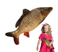 Genérico Plush Fish Stuffed Animal - Cute Creature Toy for Kids | Soft Material with Detailed Features, Perfect for Comfort Hug Playtime and Decorative Display in Nursery or Bedroom 11.81 in