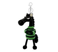 Genérico Plush Horse Charm, Chinese Year Keychain, 7.87 Inches Stuffed Doll Pendant with Soft Plush, Cute Animal Accessory, Bag Ornament with Adorable Design, Horse Keychain for Backpack Purse