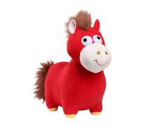 Genérico Plush Horse Doll - Chinese New Year Mascot For 2026 Spring Festival Holiday Party | Plush Cotton with Soft Stuffing, Adorable Horse Toy For Kids Adults Friends Family Desk Shelf Decoration