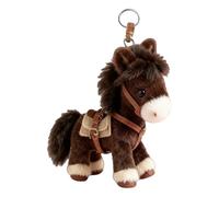 Genérico Plush Horse Keychain | Chinese New Year Horse Mascot | Soft Stuffed Doll Bag Charm | for Adults Family Friends Bag Backpack Purse Commuting Travel Outdoor