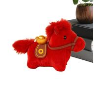 Genérico Plush Horse Ornament - Cute Stuffed 2026 Good Luck Ornaments | Horses Figurine Home Decor - for Adults Lovers Family Friends Women Men Mom