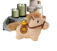 Genérico Plush Horse Ornament,Cute Stuffed 2026 Good Luck Ornaments,Horses Figurine Home Decor - for Adults Lovers Family Friends Women Men Mom