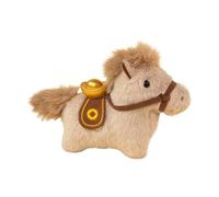 Genérico Plush Horse Ornament, Lindo Stuffed Animal, 15 cm Horse Figura para decoración del hogar, Soft Plush Toy with 2026 Good Luck Design, Chinese New Year Gift for Family Friends