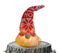 Genérico Plush Iluminado - 20x8x7cm, luz de | Hecho a Mano - Navidad Decoración de Home Santa | out Battery - Encantador Gnomes Gnomes Holiday Present Gift Tabletop Ornnaments de Navidad