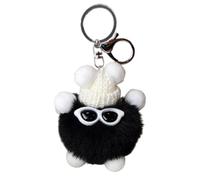 Genérico Plush Keychain - Anime Bag Charm, Cute Animal Pendant | 3.94x2.76x0.79 inches Soft Stuffed Key Accessory | Mini Plush Backpack Decoration, Kawaii Keyring Gift Collection