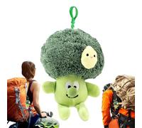 Genérico Plush Keychain - Bag Charm Pendant Vegetable Toys, Cute -Worthy Broccoli Purse Accessory, Creative Plush Doll Keyring Ornament | Aesthetic Veggie Key Ring Token For Women Backpack Handbag