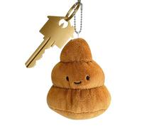 Genérico Plush Keychain - Plush 11cm 25g Stuffed Doll Poop | Cute Keÿchåin with Cartoon Design, Birthday Gift, Backpack Hanging Toy | Mini Keÿchaiñ Kids Accessory Girls, Students