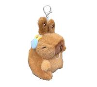Genérico Plush Keychains Pendant - Adorable Mini Doll Accessory Gift | Fabric Filled Texture with Hanging Clip Function, Bag Charm Decor Collectible Toy Style for Backpack Purse Zipper Daily Carry