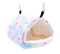 Generico Plush Parrot Hammock - Winter Warm Bird Nest House Shed with 2