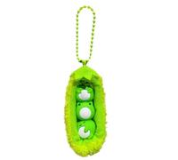 Genérico Plush Pea Frog - Cute Soft Toy, Car Interior Ornaments, Bag Pendants Decorative Relaxing Toys | Boys Girls Kids Fans Collectible Gift Accessory, Vehicle Hanging Decoration Ornament
