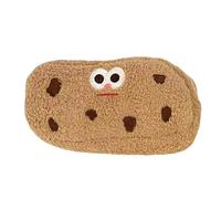 Genérico Plush Pencil Case - Soft Storage Organizer 8.27in Pencil Pouch, Cute Cookie Pen Bag, Large Capacity Stationery Holder, Durable Zipper Pouch | Kawaii Plush Case Organizer For School Office