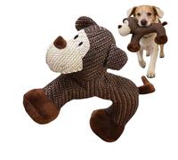 Genérico Plush Pet Play Toy - Stuffed Animal Chew for Indoor Entertainment | Fabric Textile with Padded Core, Squeaker Feature, Cuddle Toy for Training Reward Resting Dogs