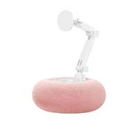 Genérico Plush Phone Pillow - ABS Plush 20cm | Magnetic Adjustable Holder | 360° Rotation Stand | Hands-Free Cushion For All Smartphones Tablets Bed Sofa Use