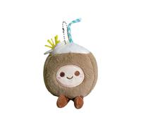 Genérico Plush Purse Charm, Fruit Shape Keychain Pendant, Soft Keychain Accessory, Compact with Sturdy Design, Cute Bag Charm for Backpack, Cartoon Decorative Pendant Accessory for Home Decor